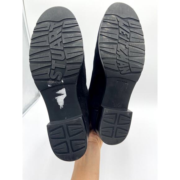 Stuart Weitzman 5050 Suede Embellished Studded Over The Knee Tall Boots size 7.5 - Picture 10 of 13